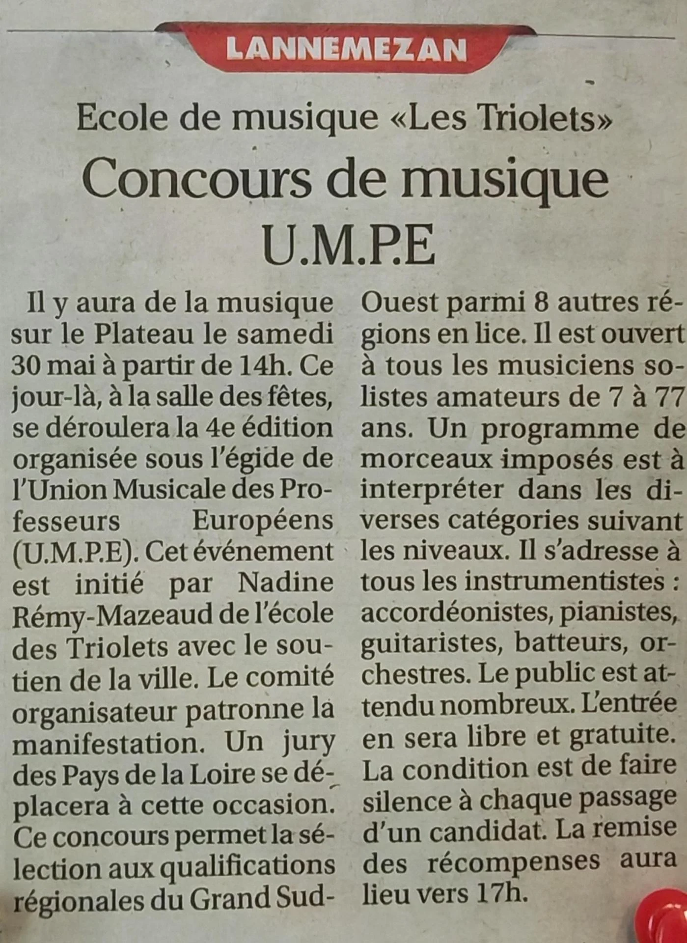 Article depeche 2